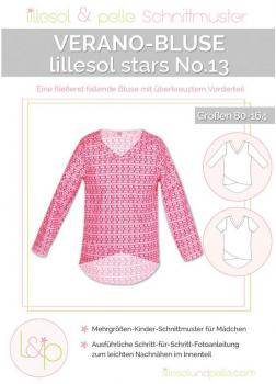 Papierschnittmuster - Verano Bluse No. 13 - Kinder- Lillesol & Pelle